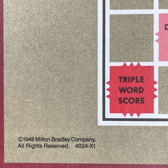 Scrabble game wordle 1989 with 95 wooden tiles - Picture 6 of 17